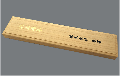 金箔押し+黒箔押し